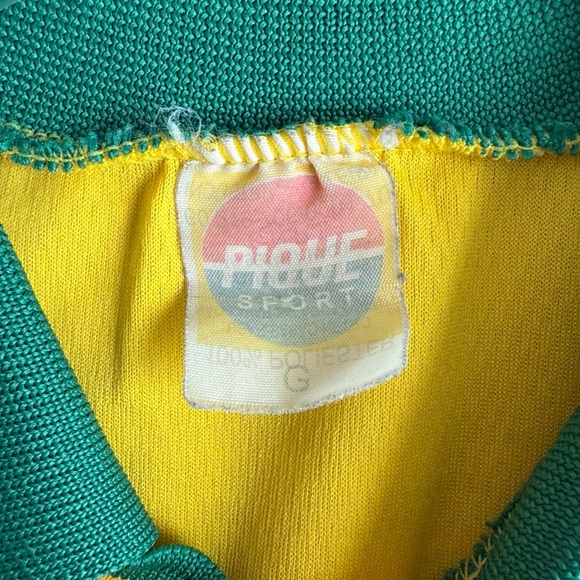 TOY Yellow and Green Men's Jersey - Picture 4 of 5